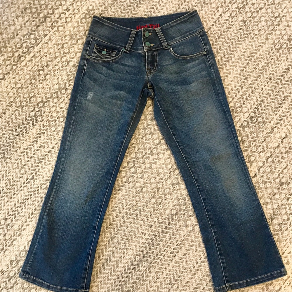Hard Tail Cropped Jeans